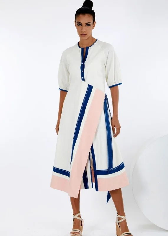 Akira Multi Midi Dress Stylish Animal Print Midi Dress