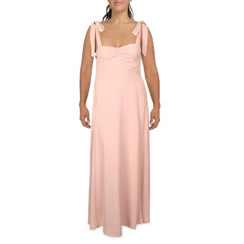 Alexia Admor Womens Arya Sweetheart Neckline Long Maxi Dress Elegant Tiered Maxi Dress