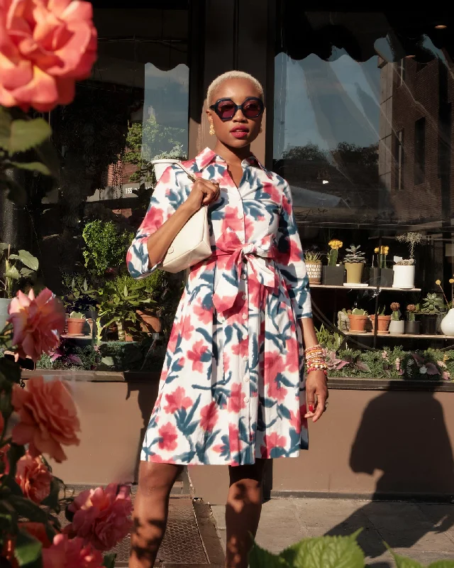 Bellini Midi Dress Stylish Color Block Midi Dress