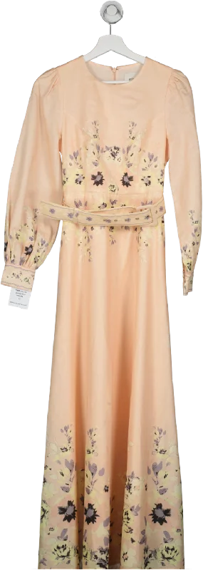 By Malina Pink Josephine Maxi Dress UK XS Cozy Longline Maxi Dress