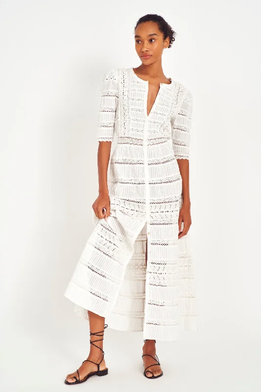 Flora Cotton Maxi Dress Classic Tulle Maxi Dress