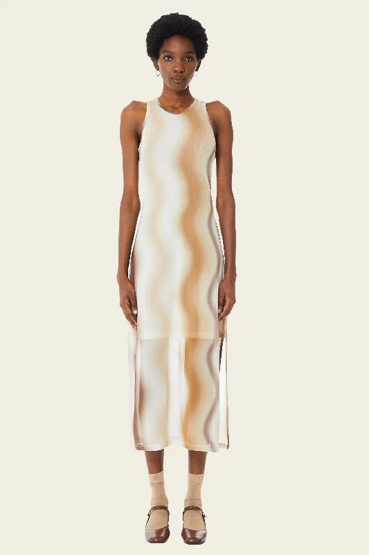 Georgie Midi Dress Fashionable One-Shoulder Midi Dress