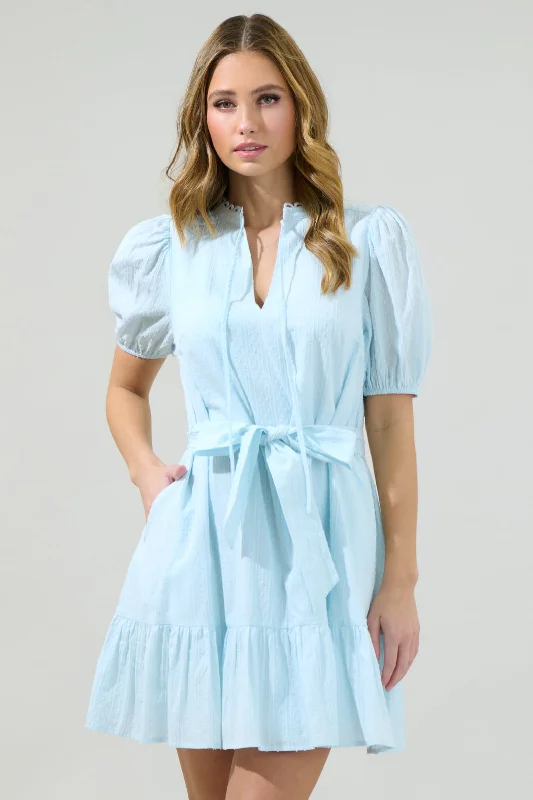 Haisley Clara Shift Mini Dress Chic Bohemian Mini Dress