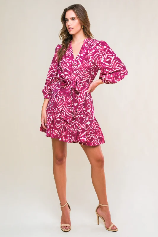 IMPRESSIVE EDGE WOVEN MINI DRESS Fashionable Summer Mini Dress