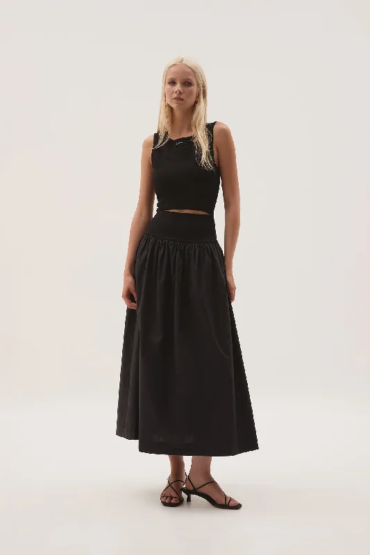 Myra Reversible Midi Dress Fashionable Pleated Midi Dress