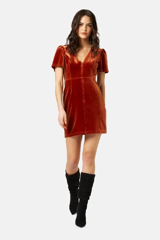 Never Say Goodbye Mini Dress Chic Halter Mini Dress
