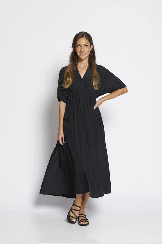 Philosophy - MISTYB Misty Vee Tee Midi Dress Fashionable A-Line Midi Dress