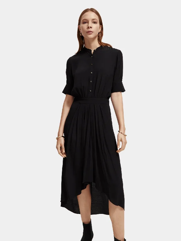 Short sleeved midi dress Cozy Knit Midi Dress