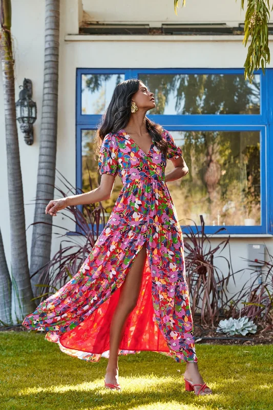Sweet Soul Monaco Tiered Maxi Dress Chic Sleeveless Maxi Dress