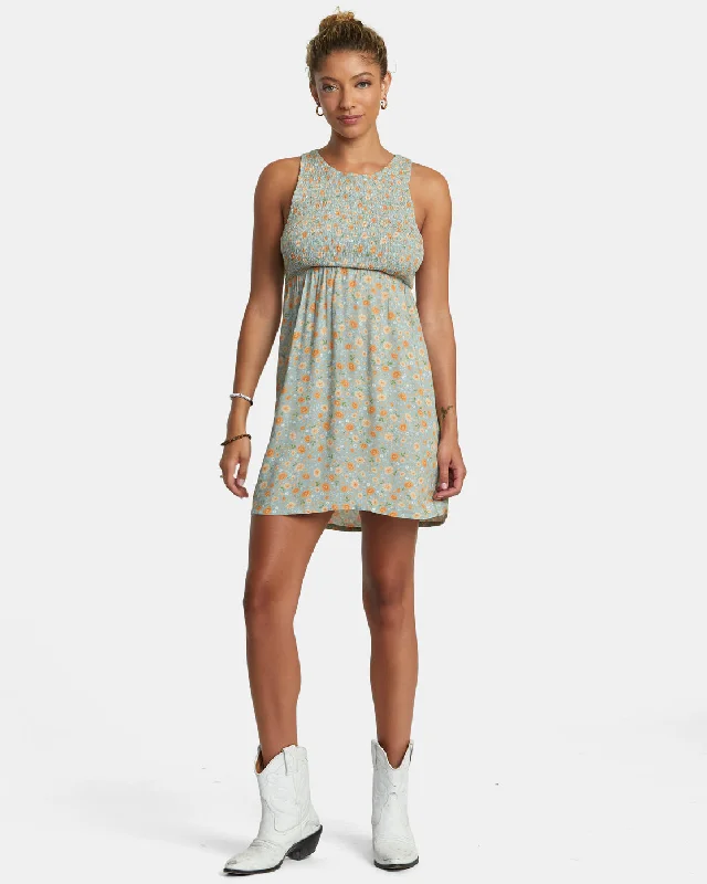 Trigger Mini Dress Comfortable Fit-and-Flare Mini Dress