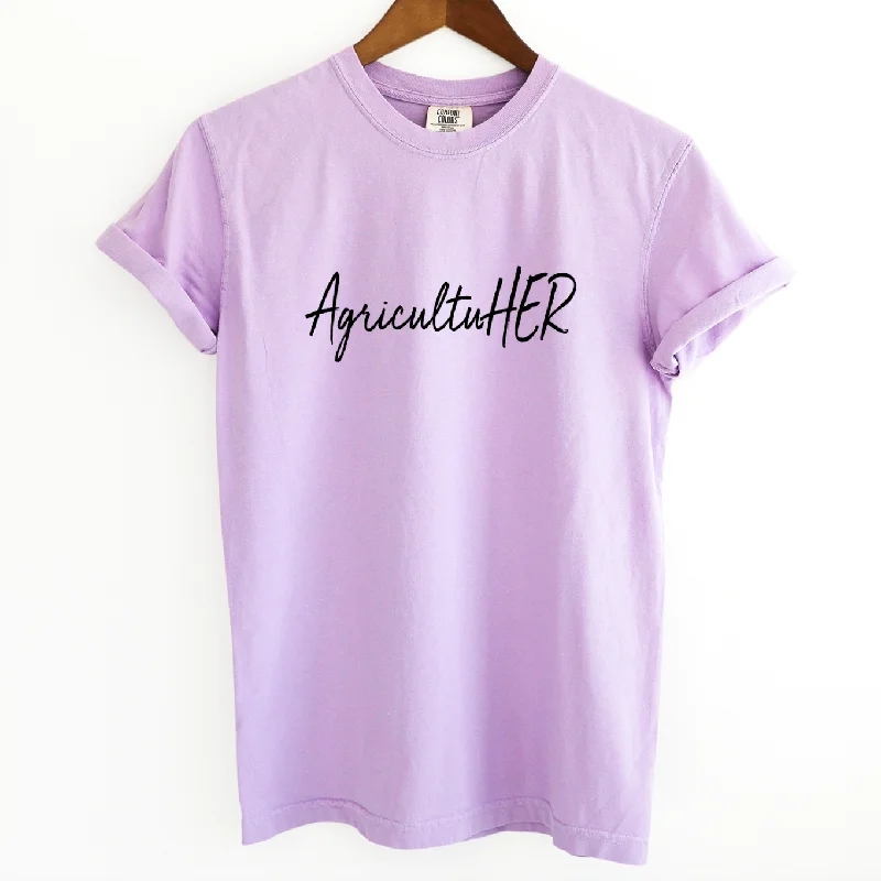 AgricultuHER ComfortWash/ComfortColor T-Shirt (S-4XL) - Multiple Colors! Fashionable Trendy Casual AgricultuHER ComfortWash/ComfortColor T-Shirt (S-4XL) - Multiple Colors! Fashionable Trendy Casual