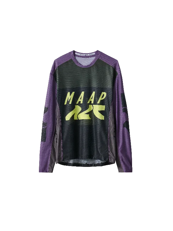 Alt_Road™ LS Mesh Tee Collared Crew Neck Turtle Neck