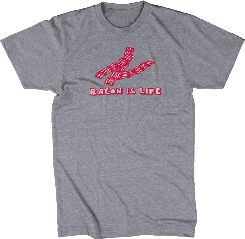 Bacon Is Life T-Shirt Mesh Canvas Denim