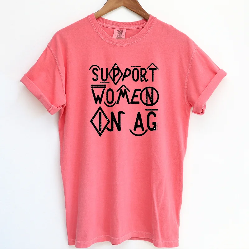 Branded Support Women In Ag ComfortWash/ComfortColor T-Shirt (S-4XL) - Multiple Colors! Terry Blend Velvet Blend Canvas Blend Branded Support Women In Ag ComfortWash/ComfortColor T-Shirt (S-4XL) - Multiple Colors! Terry Blend Velvet Blend Canvas Blend