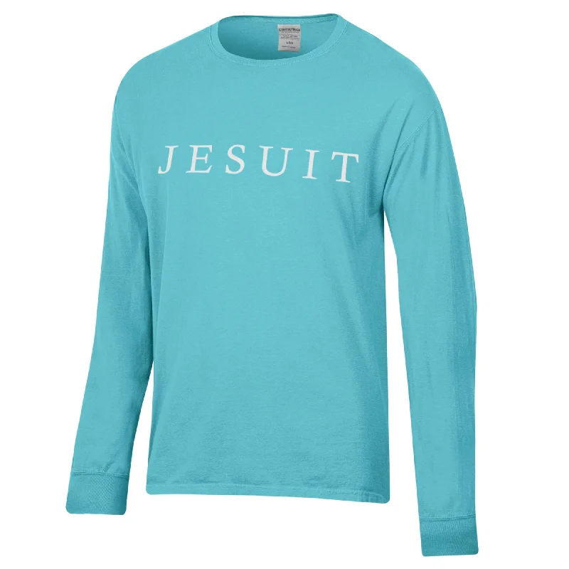 Comfort Wash LS Jesuit Tee Welt Pockets Slit Pockets