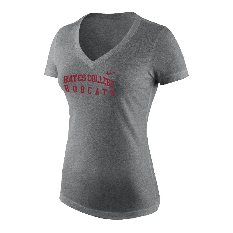 Nike Tri-Blend V-Neck Ladies Tee Fashionable Trendy Casual