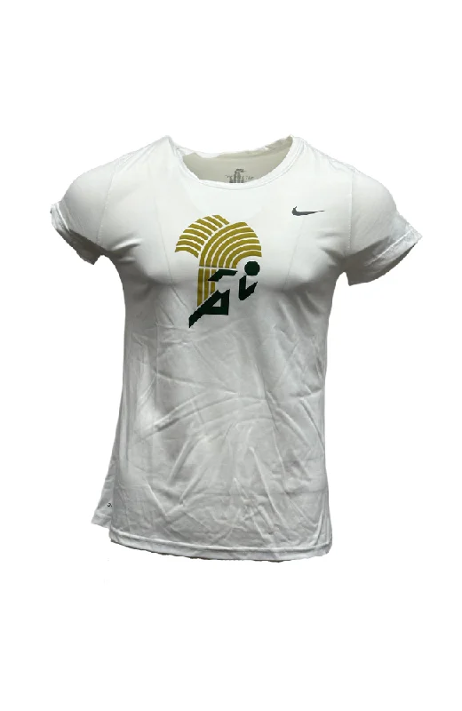 New Men’s Nike Athletics Saskatchewan Short Sleeve Tee Real Fur Shearling Chenille