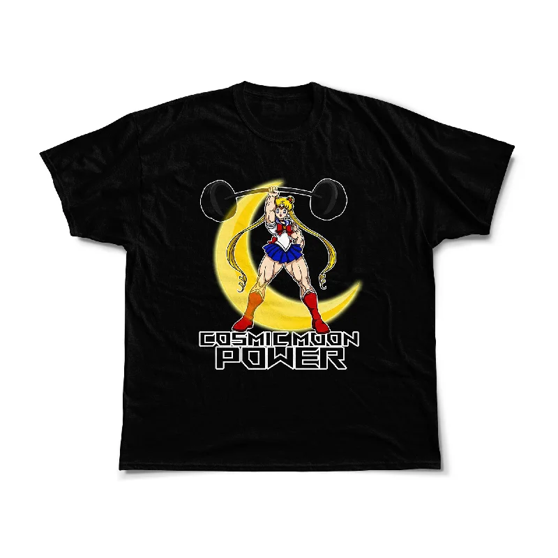 Cosmic Moon Power Premium Tee Handmade Hand-knitted Hand-woven