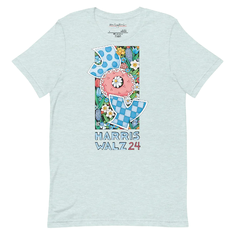 Election Joy Unisex T-Shirt Wool Fabric Cashmere Fabric Tweed Fabric