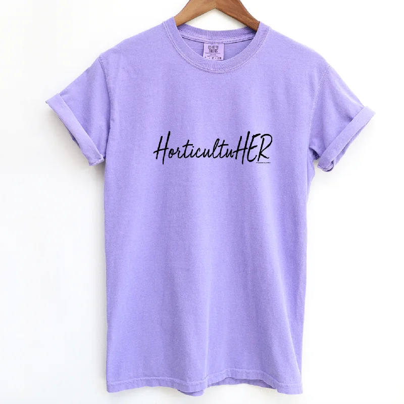 HorticultuHER ComfortWash/ComfortColor T-Shirt (S-4XL) - Multiple Colors! Mesh Blend Leather Blend Suede Blend HorticultuHER ComfortWash/ComfortColor T-Shirt (S-4XL) - Multiple Colors! Mesh Blend Leather Blend Suede Blend