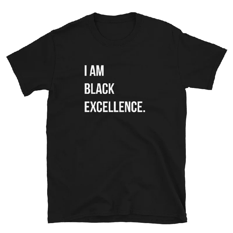 I Am Black Excellence T-Shirt Faux Fur Fabric Real Fur Fabric Shearling Fabric