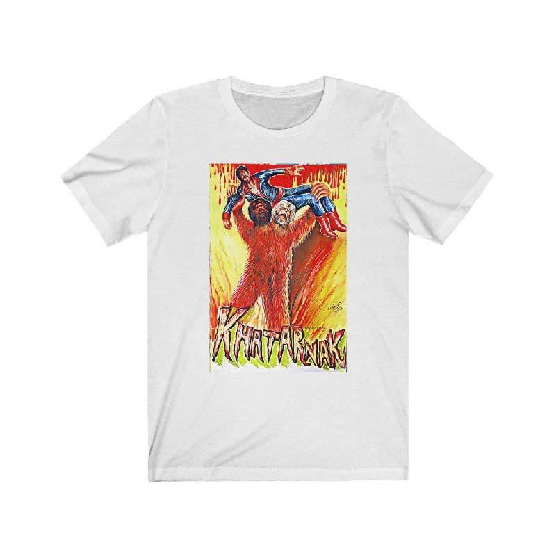 Khatarnak & Oye Beghairata - Sultan Rahi Unisex Jersey Short Sleeve Tee Embroidered Appliqued Beaded