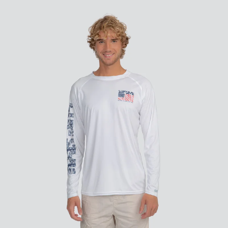 Amerifish Performance Long-Sleeved Tee Chenille Brocade Lace