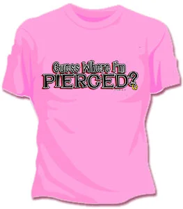 Pierced Girls T-Shirt Satin Blend Silk Blend Wool Blend