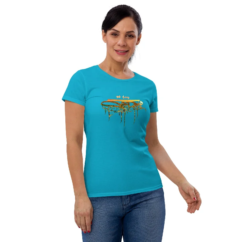 SUNFLOWER Women's T-Shirt Modern Contemporary Chic
