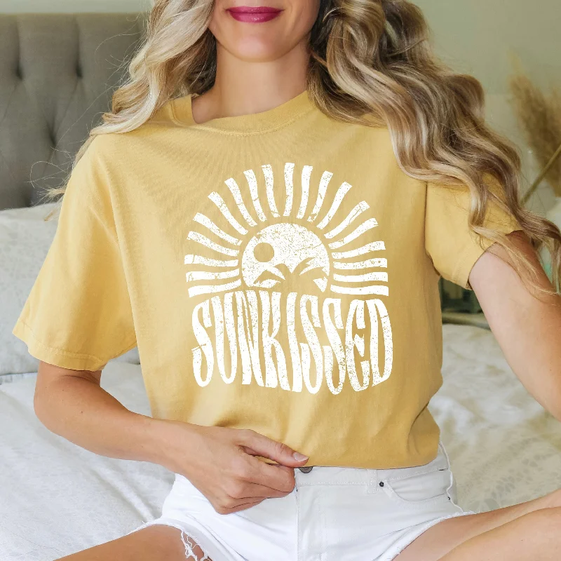 Sunkissed Rays Distressed | Garment Dyed Short Sleeve Tee Chenille Blend Fleece Blend Nylon Blend Sunkissed Rays Distressed | Garment Dyed Short Sleeve Tee Chenille Blend Fleece Blend Nylon Blend