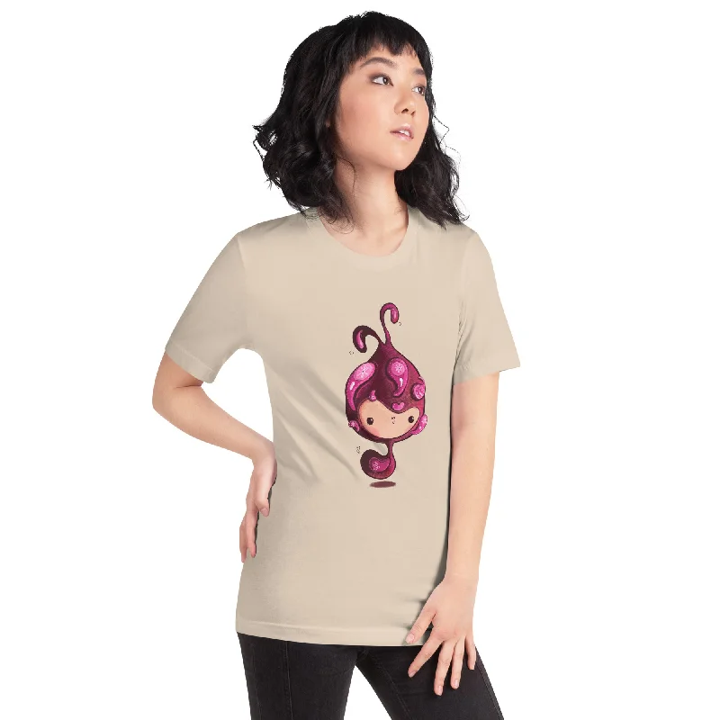 THE LITTLE SNAIL Women's T-Shirt Satin Fabric Silk Fabric Chiffon Fabric