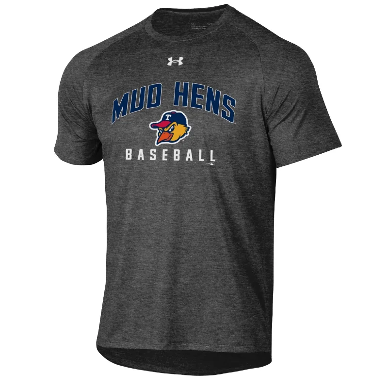 Toledo Mud Hens Hubbard Under Armour Tech T-shirt Collared Crew Neck Turtle Neck