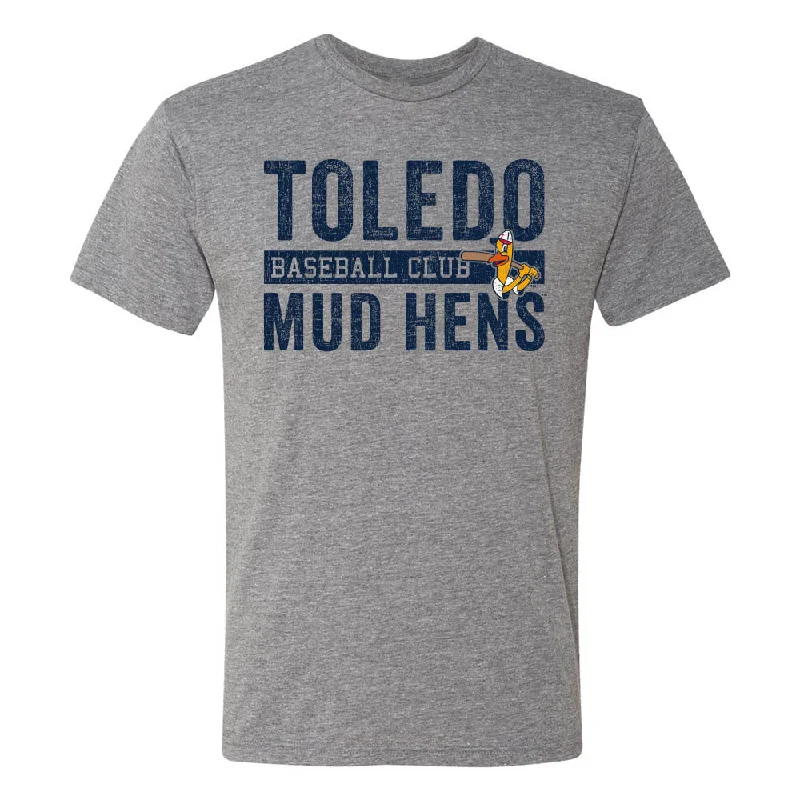 Toledo Mud Hens Mortimer Club 108 T-shirt Graphic Embroidered Appliqued