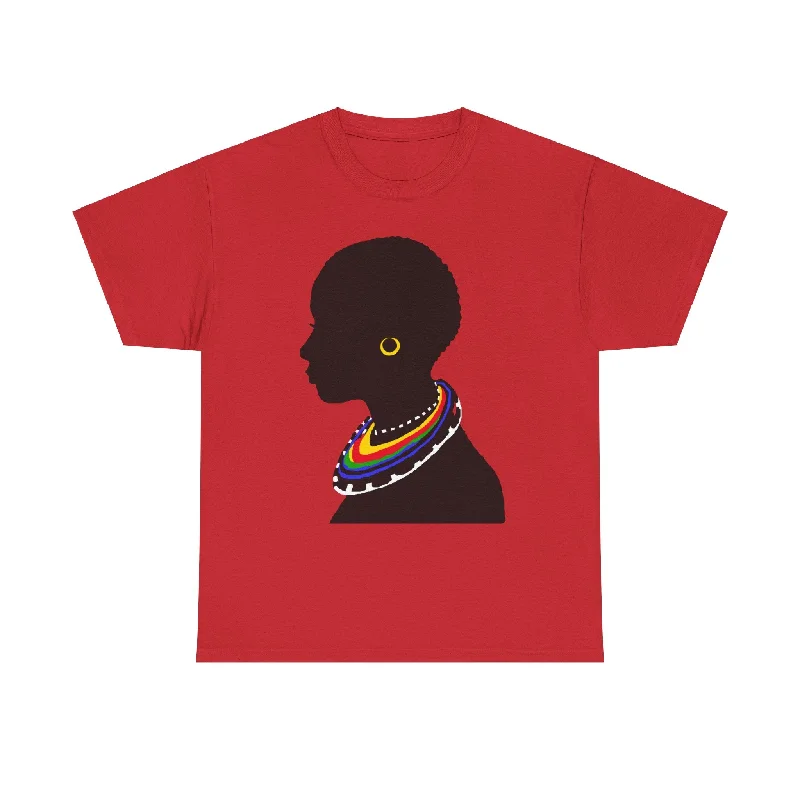 Tribal Unisex Cotton Tee Sequined Glittery Shiny