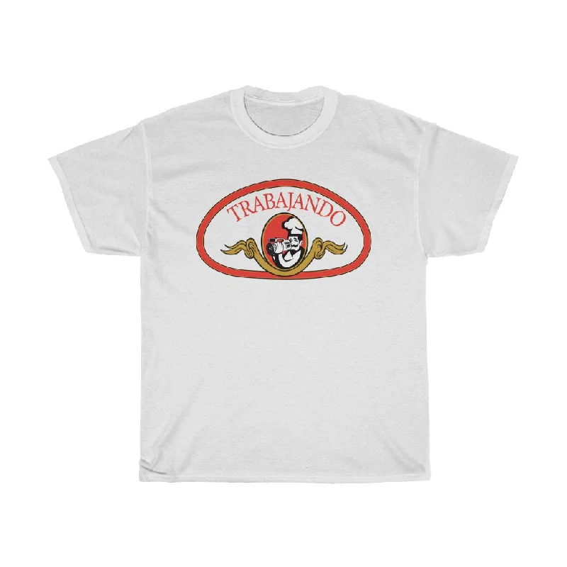 Chef VX White Tee Zippered Buttoned Snapped
