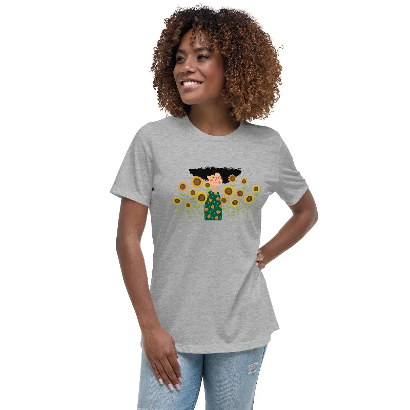 WHOLE LOTTA LOVE Women's T-Shirt Mesh Blend Leather Blend Suede Blend