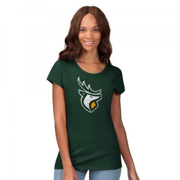 Edmonton Elks- Womens Goal Line Tee Elasticated Padded Insulated