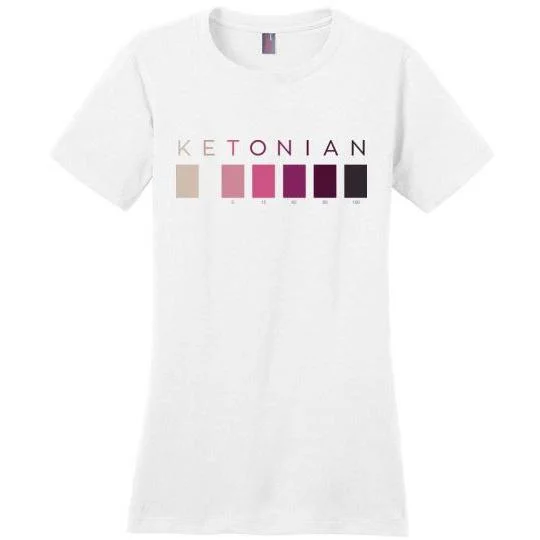 Women's Keto T-Shirt Ketonian, Perfect Weight Tee Cozy Warm Stylish