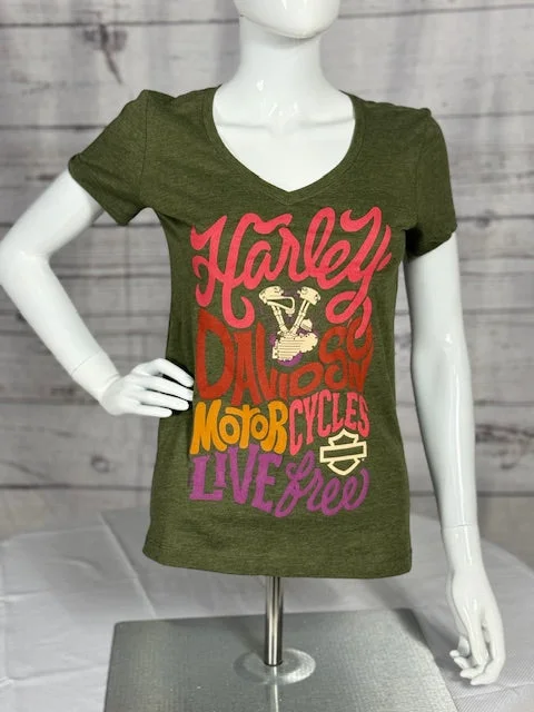 Word Game V-neck T-shirt Basic T-Shirt Crew Neck Short Sleeve