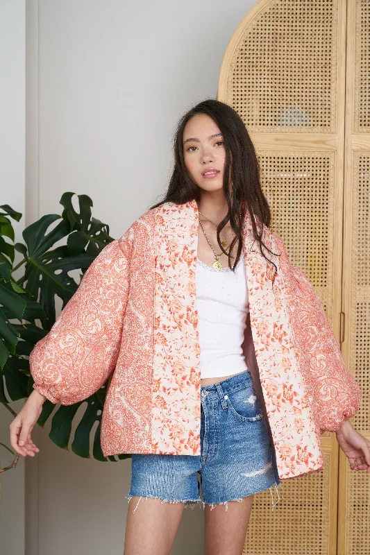 BELINDA JACKET Chenille Fabric Brocade Fabric Lace Fabric