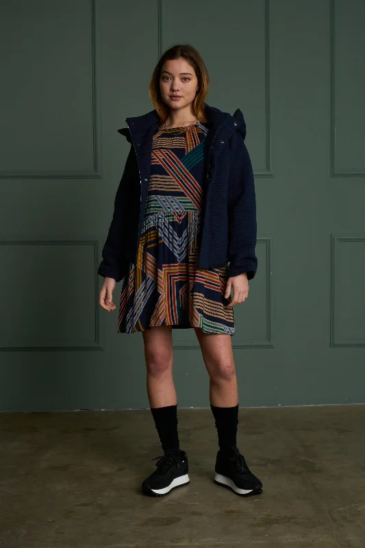 CEYLON JACKET Zippered Front Buttoned Front Snap Front