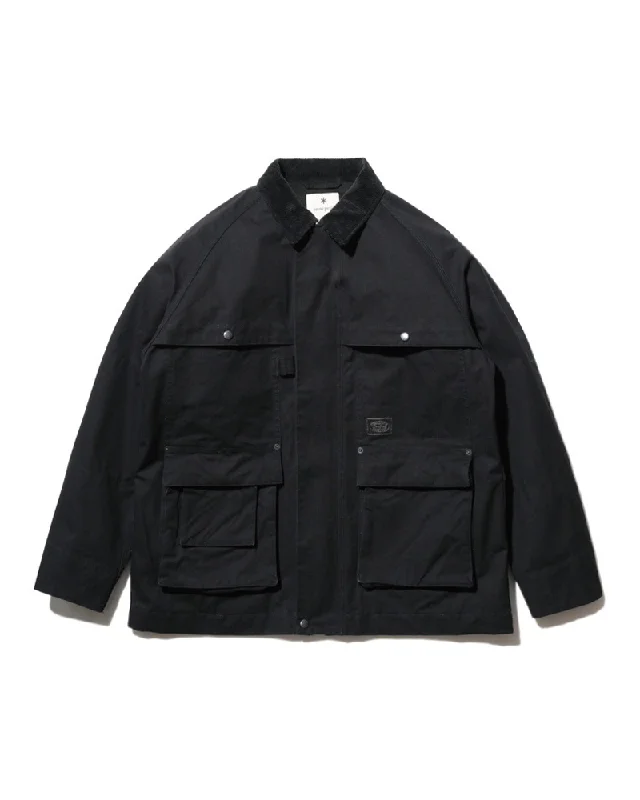 Takibi Canvas Jacket Tiered Jacket Buttoned Jacket Zippered Jacket