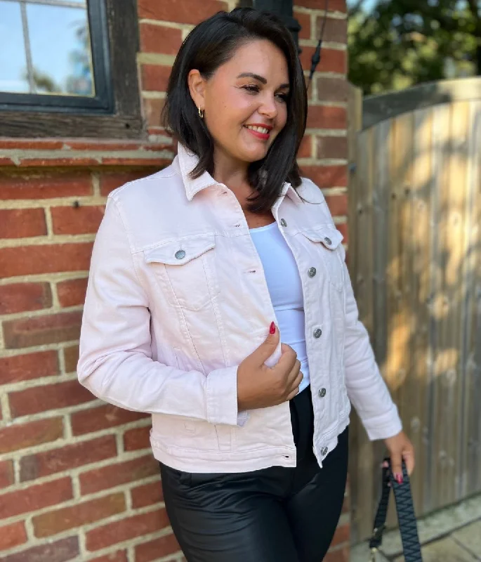 Light Pink Western Denim Jacket Corduroy Jacket Velvet Jacket Brocade Jacket