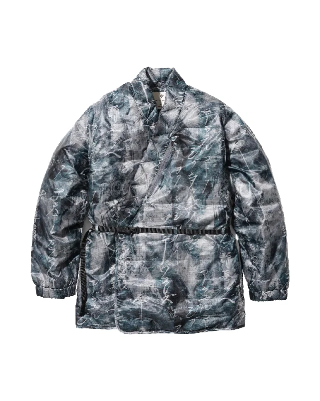 Winter Down Haori Jacket Striped Jacket Polka Dot Jacket Floral Jacket