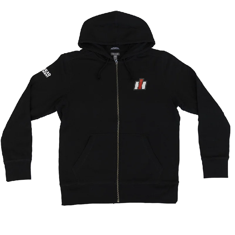 3D Case IH Zip Hoodie Hoodie with Camouflage Military Edgy