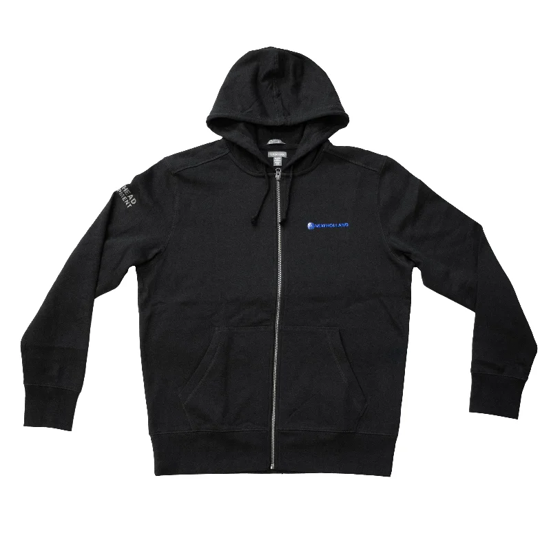 3D New Holland Zip Hoodie Hoodie with Color Block Contrast Stylish