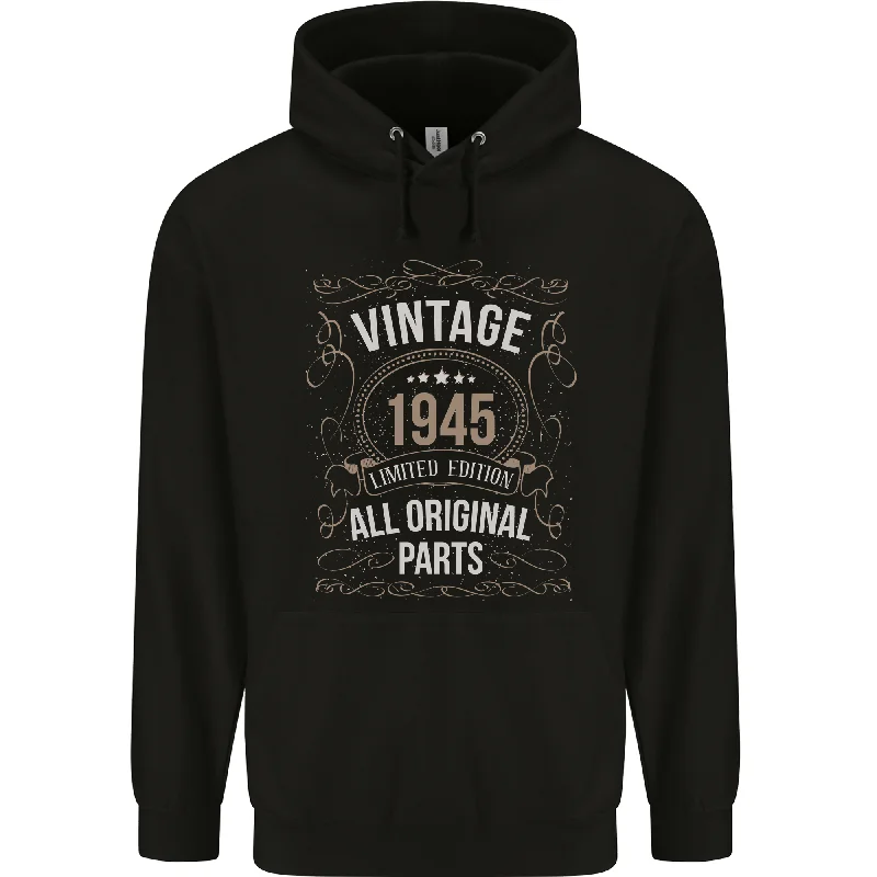 79th Birthday Limited Edition 1945 Mens 80% Cotton Hoodie Hoodie with Turtle Neck Cozy Winter 79th Birthday Limited Edition 1945 Mens 80% Cotton Hoodie Hoodie with Turtle Neck Cozy Winter