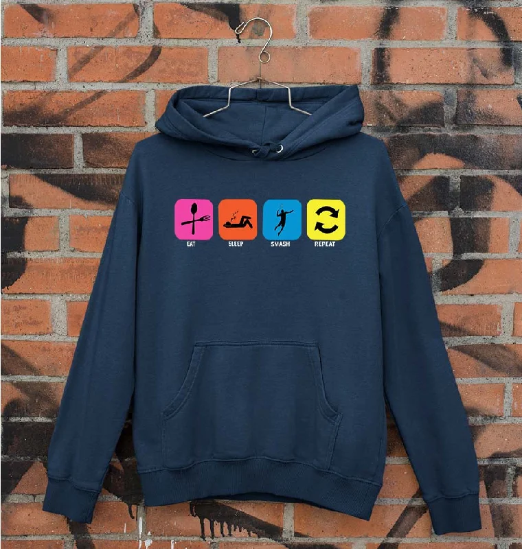 Badminton Unisex Hoodie for Men/Women Hoodie with Ribbed Cuffs Snug Fit Comfort