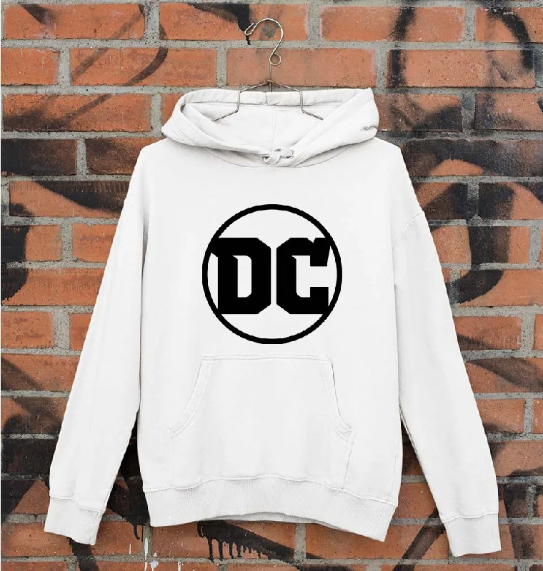 DC Unisex Hoodie for Men/Women Hoodie with Back Slit Movement Comfort