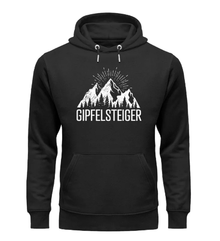 Die Gipfelsteiger - Unisex Premium Organic Hoodie Hoodie with Raw Hem Edgy Unfinished